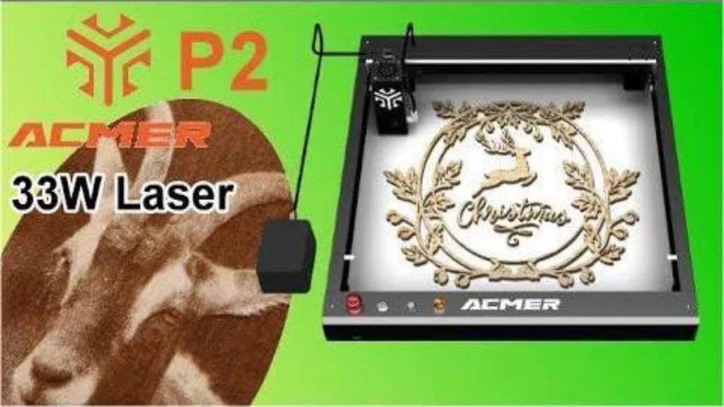 ACMER P2 - Laser 33W - Die Laser Kreissäge!